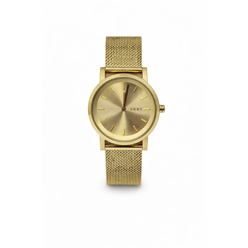 DKNY SoHo Women's Gold-Tone Stainless Steel Watch